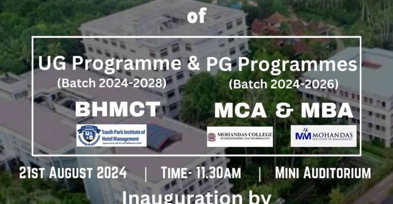 BHMCT_MCA_MBA Programs inauguration (1)