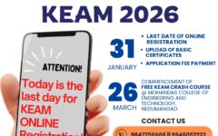 KEAM entrance crash course